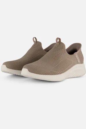 Skechers Slip-ins Ultra Flex Instappers taupe - Dames - Maat 40
