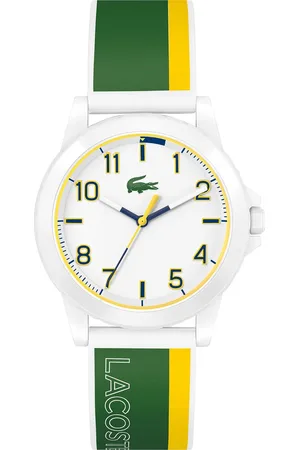 Lacoste 32020522 Kinderhorloge Groen/Geel - 36 mm
