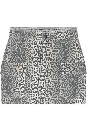 Refined Department Rok Hazel Woven Cargo Skirt R2502276594 850 Leopard Dames Maat - XS