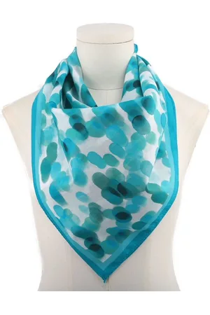 Bijoutheek Sjaal (Fashion) Aqua dots