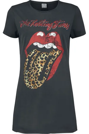 The Rolling Stones Rolling Stones, The Amplified Collection - Leopard Tongue Korte jurk actraciet M Dames