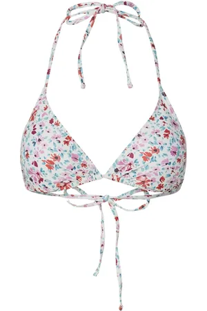 Pieces® Dames Triangel Bikini Top PCBAOMI Gebloemde Print - Maat L