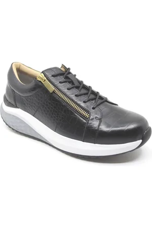 Mbt FERRO W, 702906-1565F, Zwarte sneakers met rits. Performance index