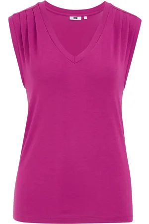 WE Fashion Dames singlet met V-hals