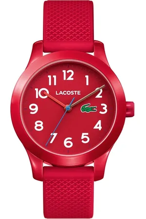 Lacoste LC2030004 Horloge - Rubber - Rood - Ø 32 mm