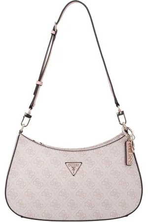 Guess Schoudertas Noelle Top Zip Shoulder Bag Oud roze