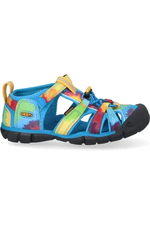 Keen Seacamp II CNX Older Kids Sandalen Vivid Blue/Original Tie Dye - Maat 34