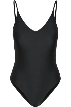 Pieces® Dames Badpak PCBAOMI Ronde Hals Effen - Maat XS