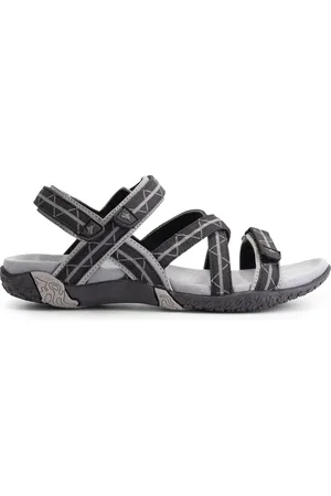 Travelin Sylte - WandelSandalen Dames - Outdoor slippers - Grijs