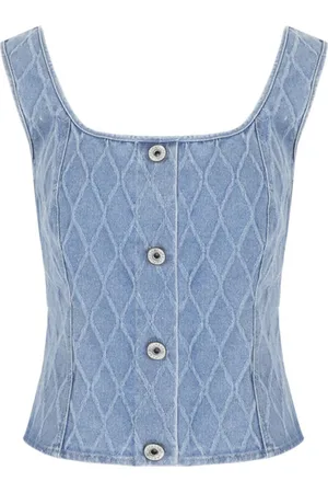 Fluresk Top Elissa Top 25zsf11 902 Denim Light Blue Dames Maat - 42