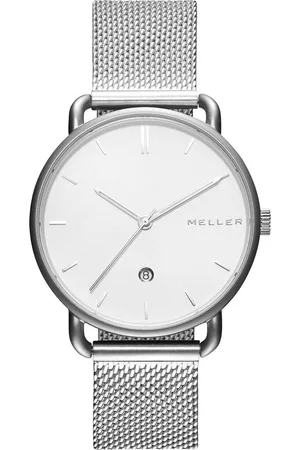 Meller Denka dag silver s W3P-2SILVER Vrouwen Quartz horloge