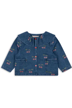 Konges Sløjd Konges Slojd Magot Denim Shirt Gots Meisjes - Jurken - Kleedje - - Maat 122/128
