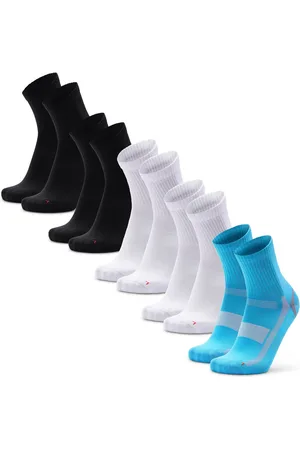 DANISH ENDURANCE Korte Sport Sokken - Lichte Compressie - Anti Blaren - 5-paar - Meerkleurig - Maat 39-42