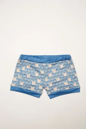 Ducksday Zwembroek voor jongens - UV-werend UPF50+ - boxer - unisex - Manta - - maat 12 jaar