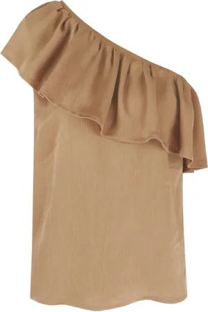 Fluresk Top Brean Top 25zzf23 502 Khaki Dames Maat - 44