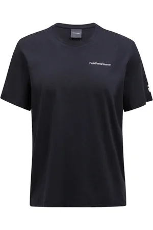 Peak Performance Explore Logo T-shirt Met Korte Mouwen Zwart M Man