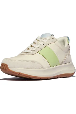 FitFlop F-Mode Flow Sneaker - Nylon & Suede Mix - Maat 40