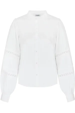 Fluresk Blouse Freesia Blouse 25zzf13 011 Offwhite Dames Maat - W42