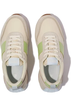 FitFlop F-Mode Flow Sneaker - Nylon & Suede Mix - Maat 37