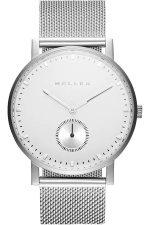 Meller Maori dag silver 2P-2SILVER Unisex Quartz horloge