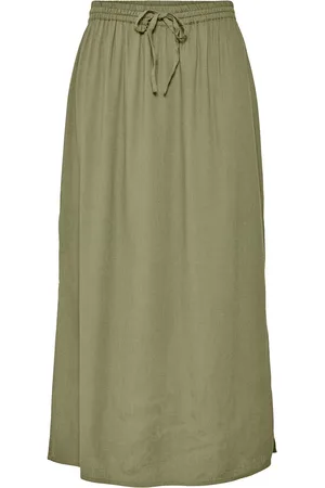 Pieces® PCPIA MW ANKLE SKIRT WVN NOOS - Dames - Rokken