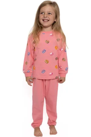 Cocodream Meisjes Pyjama - Katoen - Macarons - - Maat 116