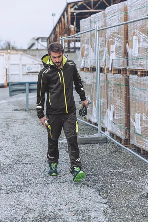 Sparco Tech Softshell Jas - Sportief, Winddicht en waterafstotend | / xs | Softshell Jassen | 02412NRGS0XS