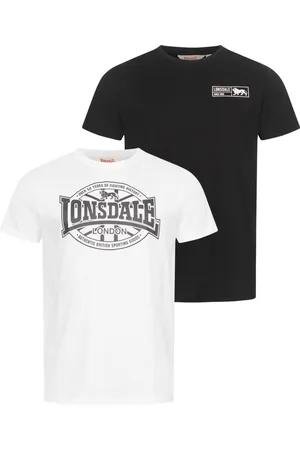 Lonsdale London Clonkeen T-shirt Met Korte Mouwen 2 Eenheden Veelkleurig L Man