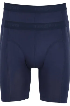 Ten Cate 2-Pack Bamboe boxershort heren Extra lange pijpjes - Heren onderbroek extra lang - bamboe ondergoed heren - L
