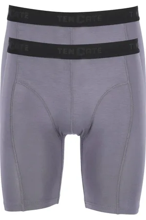 Ten Cate 2-Pack Bamboe boxershort heren Extra lange pijpjes - Heren onderbroek extra lang - bamboe ondergoed heren - L