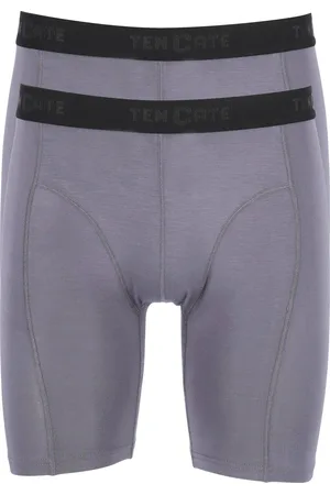 Ten Cate 2-Pack Bamboe boxershort heren Extra lange pijpjes - Heren onderbroek extra lang - bamboe ondergoed heren - M