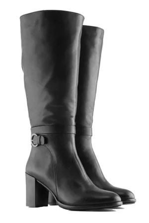 Jilsen Dames Laarzen Brede Kuiten Teresa in Kuitomtrek 48 cm, schoenmaat 42