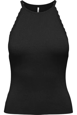 ONLY ONLGEMMA SL SCALLOP HLTNECK TOP KNT Dames Trui - Maat XL