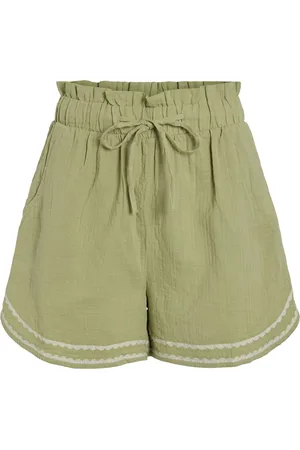 VILA Broek Vitovan H/w Shorts 14104846 Sage Dames Maat - W44