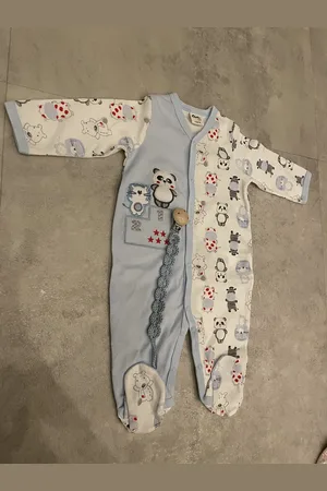 Civil Baby pyjama met handgemaakte speenkoord - Babykleding jongens