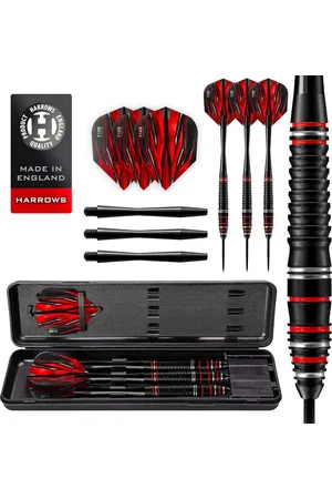Merkloos Hoogwaardige dartset - Gelegeerd staal - 21g, 22g, 23g, 24g - Inclusief accessoires