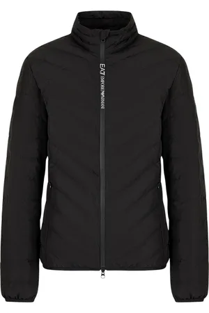 EA7 Woven Down Jacket Black