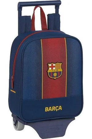 FC Barcelona Schoolrugzak met Wielen 805 F.C. Barcelona 20/21 Kastanjebruin Marineblauw