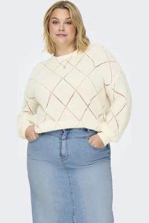 ONLY CARGEENAS LS STRUCTURE O-NECK KNT NOOS - Dames - Gebreide truien