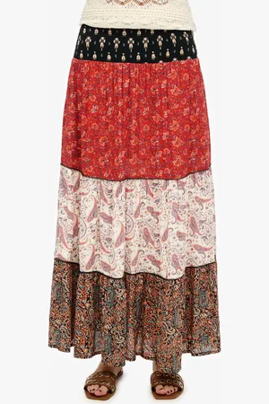 Superdry Maxirok met print - Dames - Rokken