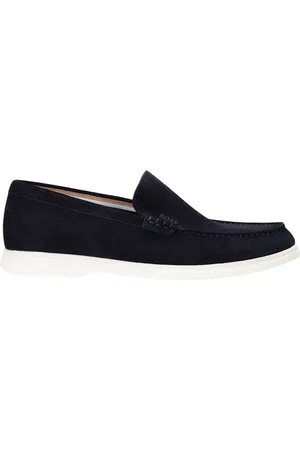 HUGO BOSS Sienne_loaf Loafers - Suède Instapper - Heren - - Maat 45