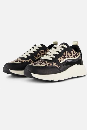 Cellini Leopard Sneakers Textiel - Maat 37