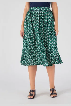 Damart Rok in crêpe, viscose Lenzing(TM) EcoVero(TM) - Dames - - 50