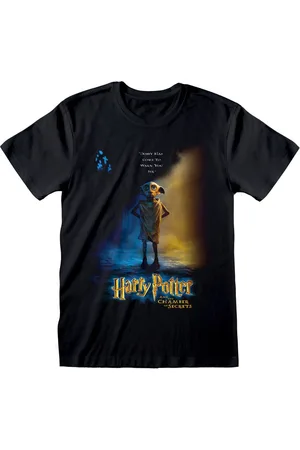 Harry Potter T-Shirt met Korte Mouwen Dobby Poster Uniseks - XXL