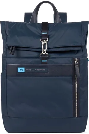 Piquadro PQ-BIO Nylon Roll Top PC Backpack 15.6