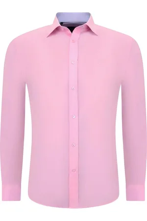 TONY BACKER Overhemd Heren Lange Mouwen - Slim Fit Overhemd Heren - Blouse Heren Volwassenen - 3032 - Overhemd