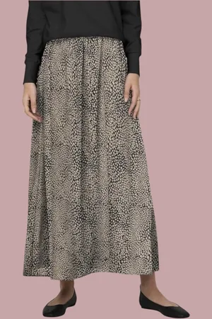 JDY PIPER HW MAXI SKIRT WVN DIA Dames Rok - Maat S