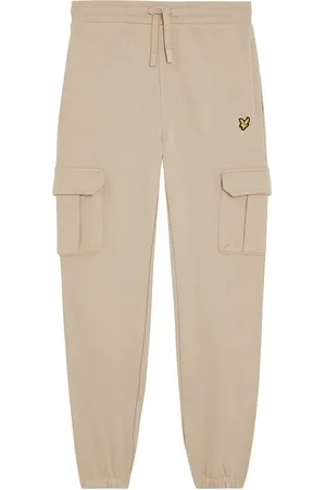 Lyle & Scott Winter sweat broek jongens - Stone beige - Cargo
