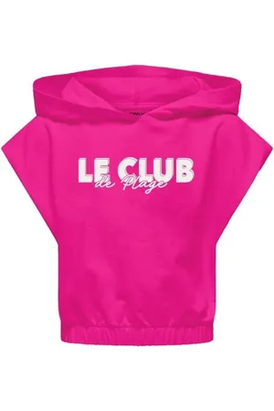 ONLY Kids zomer sweatshirt S/S meisjes - , roze paars - Kogamanda