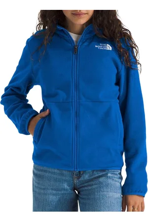 The North Face Glacier Full Zip Hooded Fleece Jas Junior - Maat L